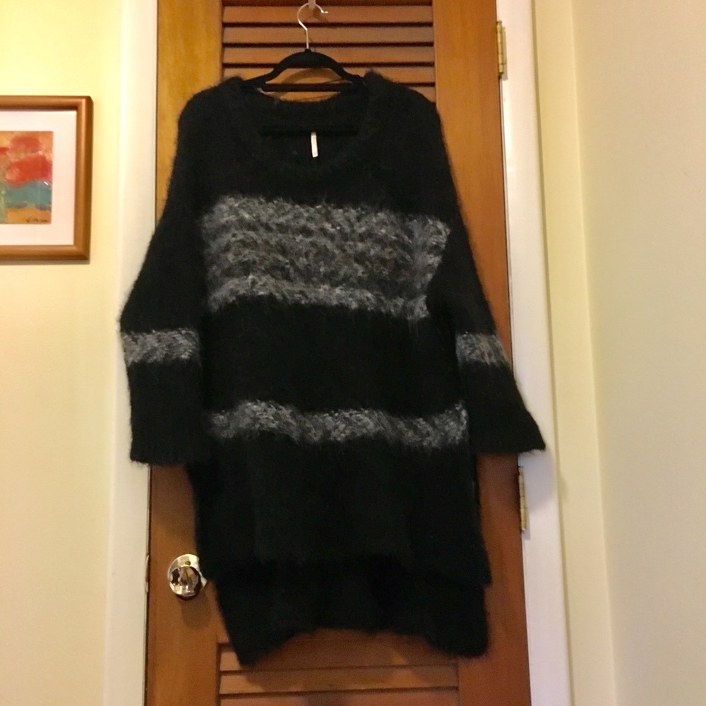Free People high low winter sweater tunic